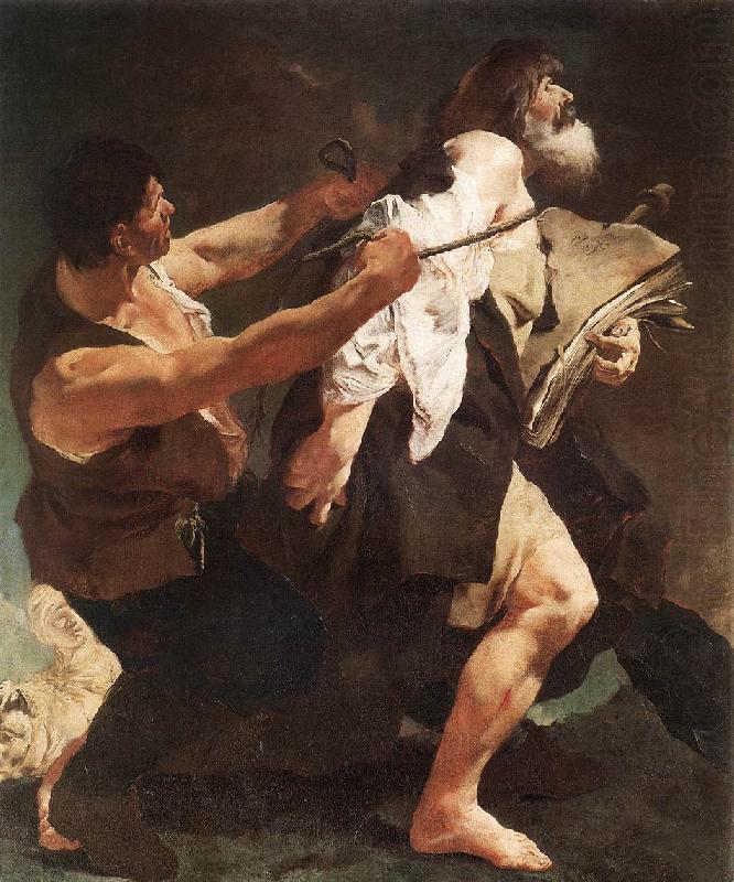 PIAZZETTA, Giovanni Battista St James Brought to Martyrdom kkjh china oil painting image